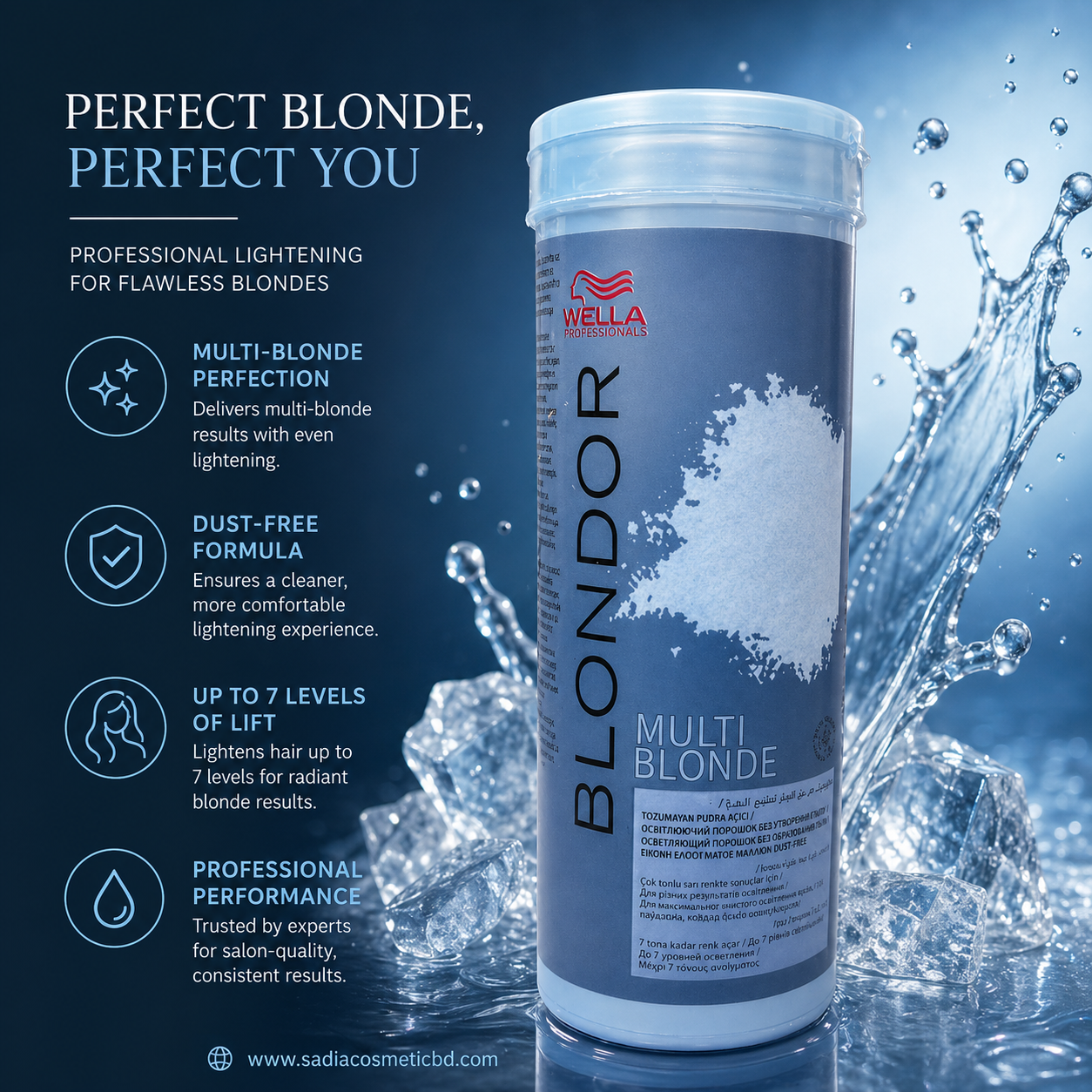 Wella Blondor Hair Bleach Powder 400g