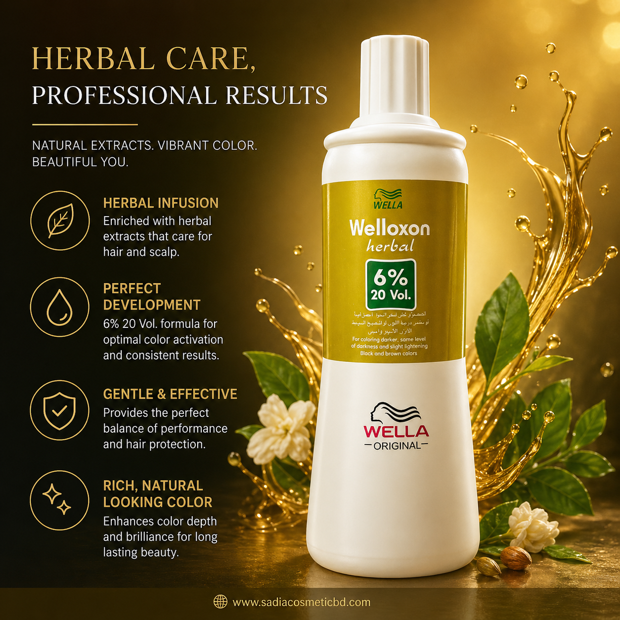 Wella Welloxon Developer Cream 6% 20 VOL | 1000ml