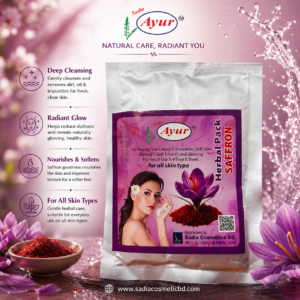 Sadia Ayur Herbal Pack | Saffron | Face Pack