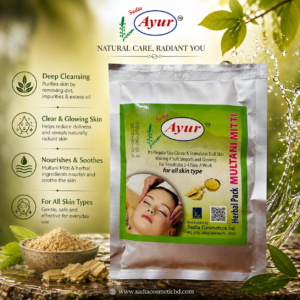 Sadia Ayur Herbal Pack | Multani Mati | Face Pack
