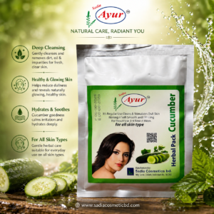 Sadia Ayur Herbal Pack | Cucumber | Face Pack