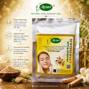 Sadia Ayur Herbal Pack | Chandan | Face Pack