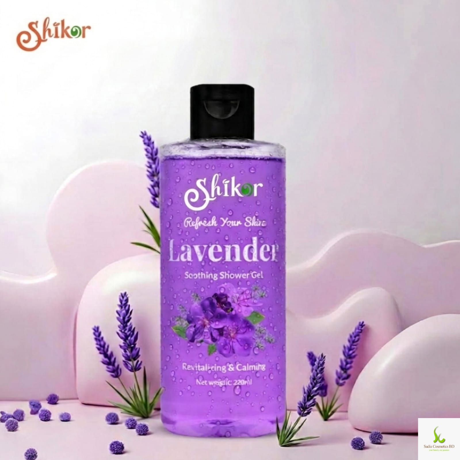 Shikor Shower Gel | Lavender | 220ml